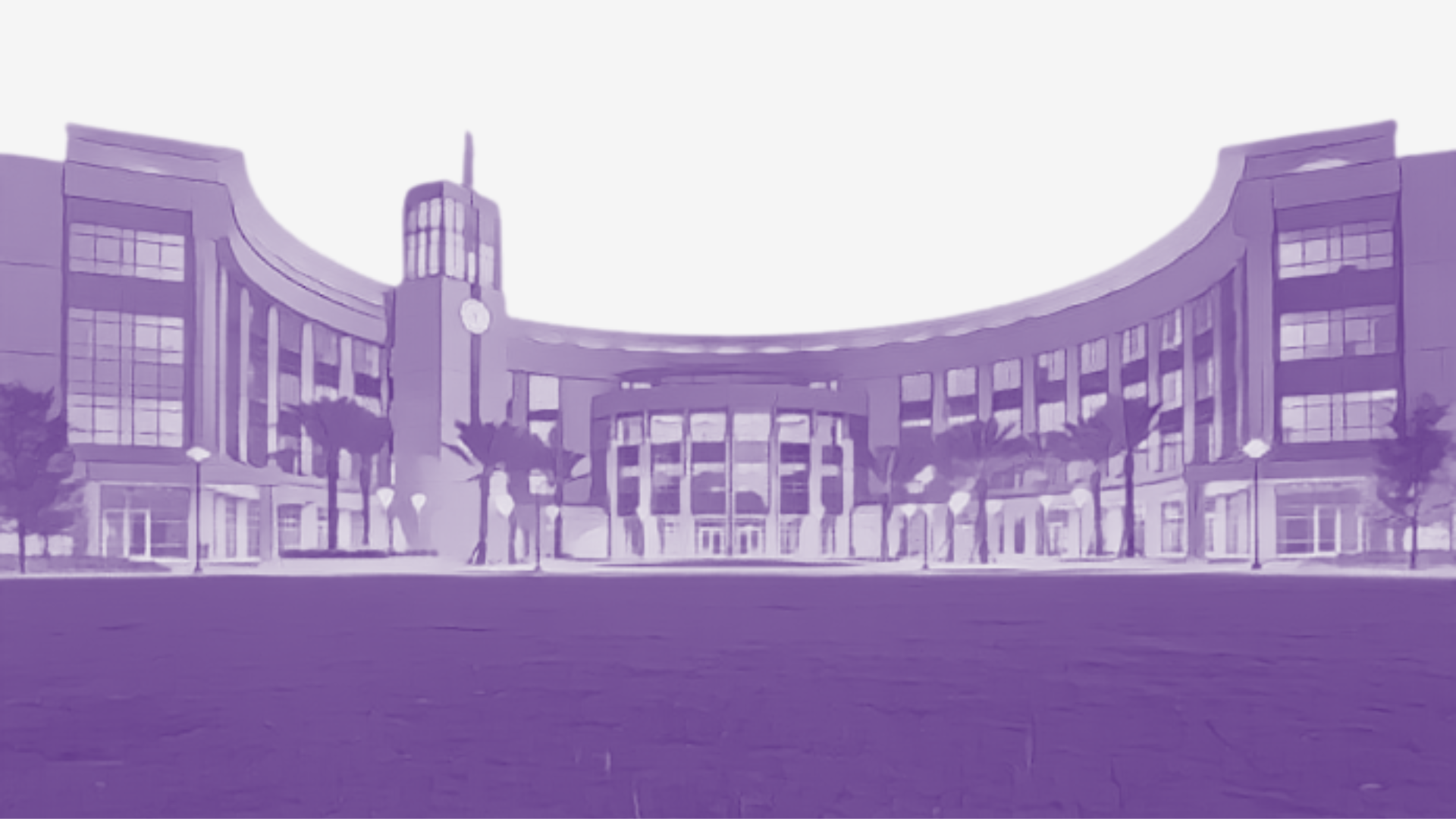 An illustration of the University of Central Florida College of Medicine campus in Orlando